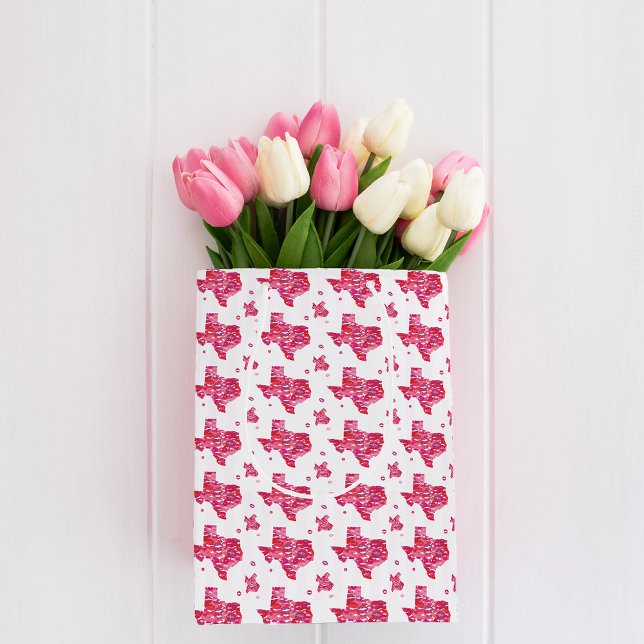 Texas Kisses Pattern Medium Gift Bag (Creator Uploaded)