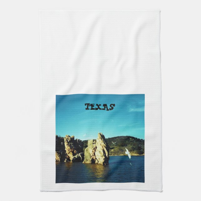 Texas kitchen towel (Vertical)