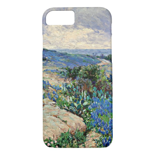 Texas Landscape with Bluebonnets Case-Mate iPhone Case (Back)