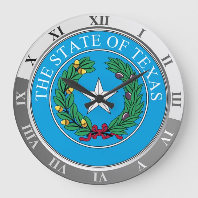 Texas Large Clock (Front)