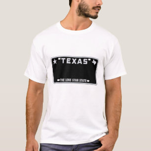 Texas License Plate T-Shirt