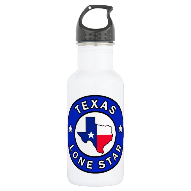 Texas Lone Star 532 Ml Water Bottle (Front)