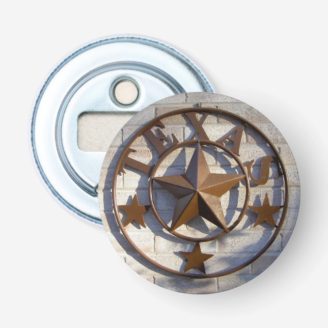 Texas Lone Star Bottle Opener (Front)