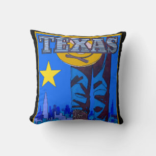 Texas Lone Star Cushion