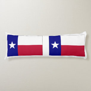 Texas Lone Star Flag Body Cushion