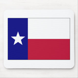 Texas Lone Star Flag Mouse Mat