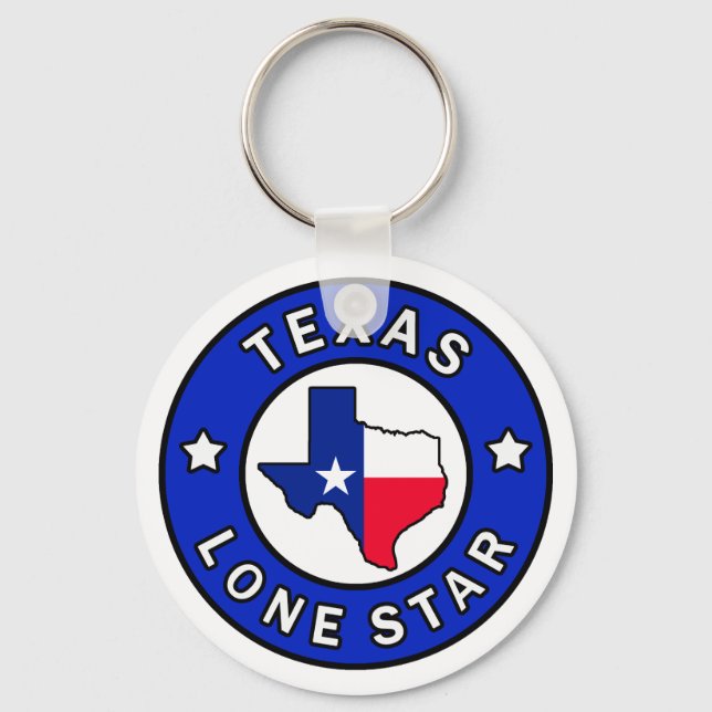 Texas Lone Star keychain (Front)