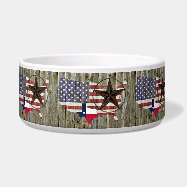 Texas Lone Star State Flag Map (Front)