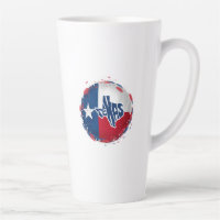 texas Lone star state red white and blue