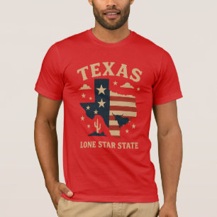 Texas Lone Star State – Symbol of Strength and Ide T-Shirt