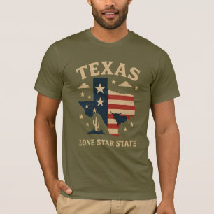 Texas Lone Star State – Symbol of Strength and Ide T-Shirt