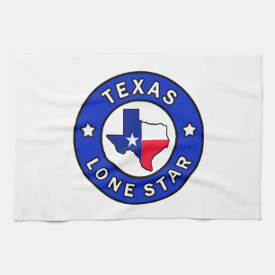 Texas Lone Star Tea Towel
