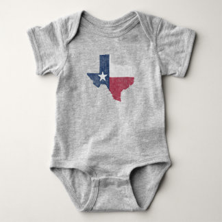 Texas Lone Star Vintage Austin Dallas Houston Baby Bodysuit