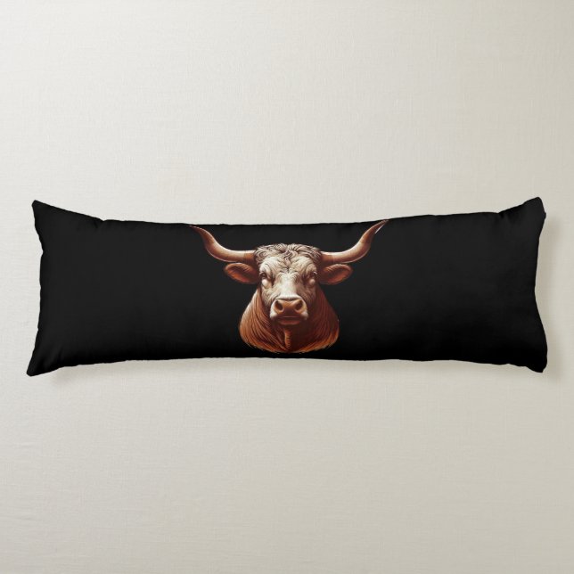Texas Longhorn Body Cushion (Front)