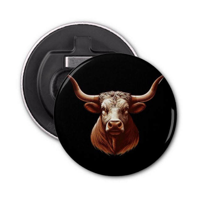 Texas Longhorn Bottle Opener (Front)