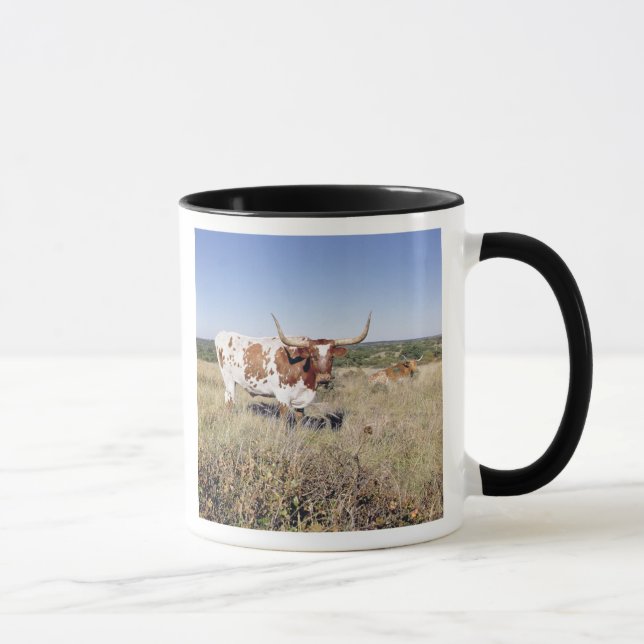 Texas Longhorn Breed (photo) Mug (Right)