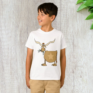 Texas Longhorn Cow with Star T-Shirt