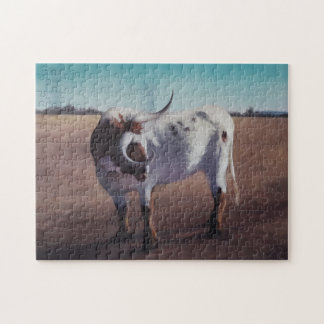 Texas Longhorn Jigsaw Puzzle