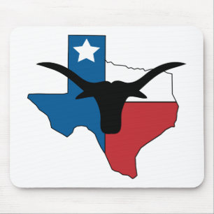 Texas Longhorn Mouse Mat