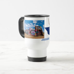 Texas Longhorns & Cadillac Ranch Commuter Travel Mug
