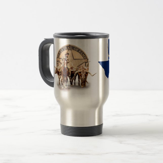Texas Longhorns Commuter Mug (Front Left)