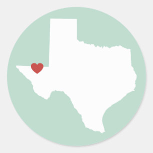 Texas Love - Customisable Sticker