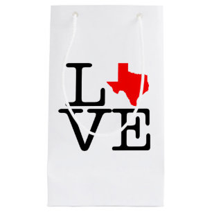 Texas Love Glossy Gift Bag