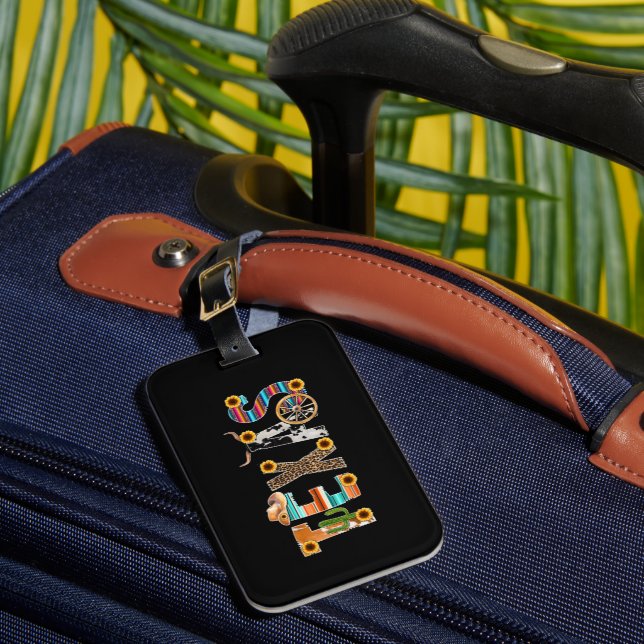 Texas Luggage Tag (Front Insitu 1)