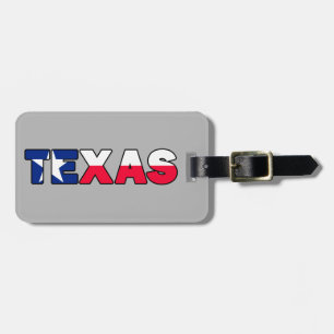 Texas Luggage Tag