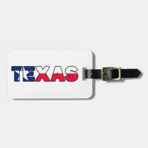 Texas Luggage Tag