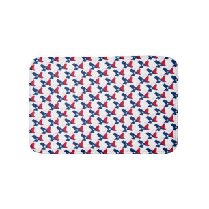 TEXAS MAP Lone Star State Decorative Bath Mat
