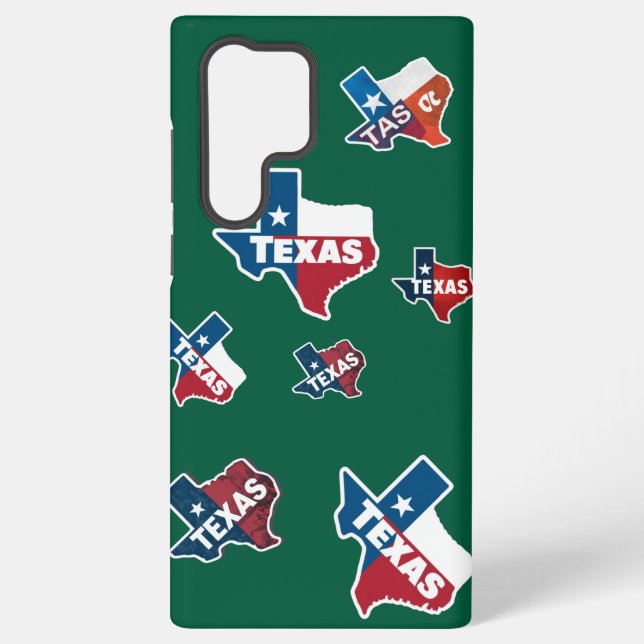 Texas Map Samsung Cover – A Hand to Hold (Back)
