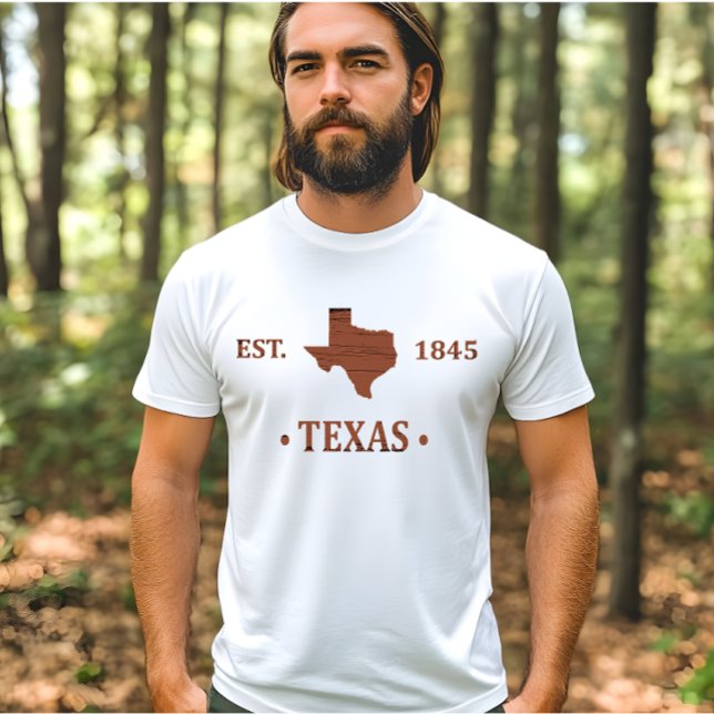 Texas map the lone star state T-Shirt (Creator Uploaded)