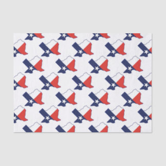 TEXAS MAP TISSUE PAPER