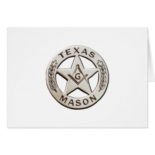 Texas Mason Card