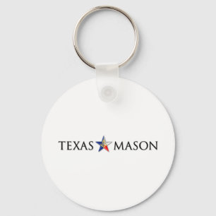 Texas Mason Key Ring