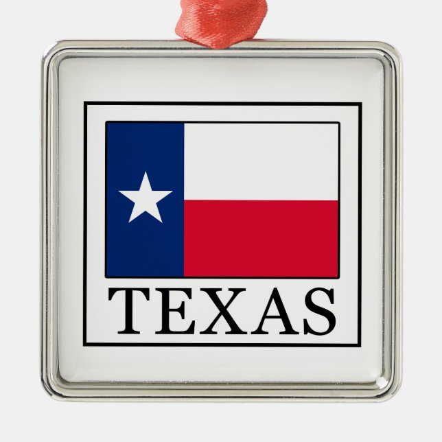 Texas Metal Tree Decoration (Front)