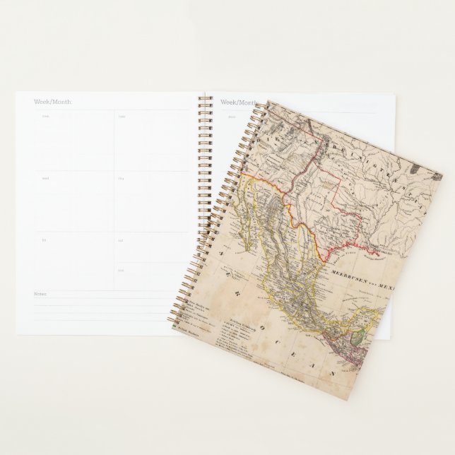 Texas, Mexico Planner (Display)