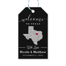 Texas Minimalist Texan Map Wedding Welcome