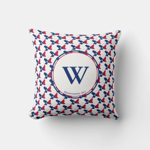 TEXAS Monogram Christian Blessed City Field Cushion