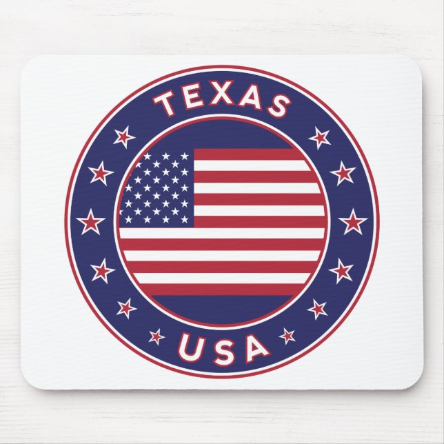 Texas Mouse Mat (Front)