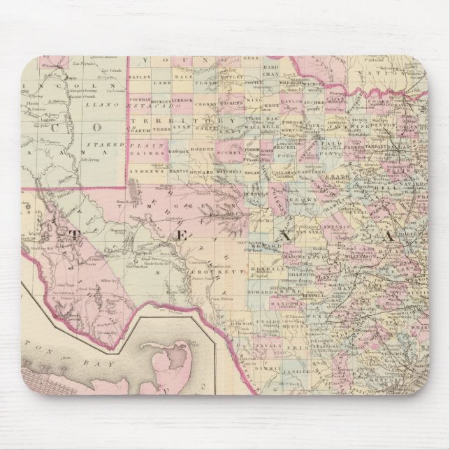 Texas Mouse Mat (Front)