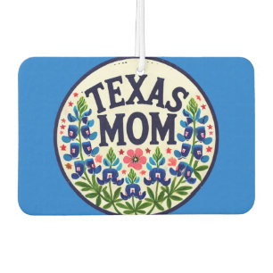 Texas Mum Mother's Day texas Bluebonnets Car Air Freshener