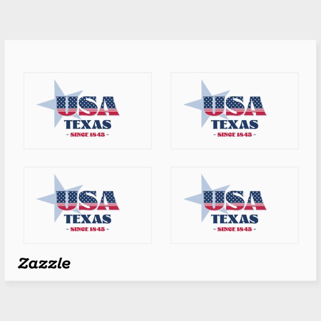 Texas My Home State Sticker (Sheet)