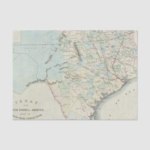 Texas of the United States of America Tissue Paper