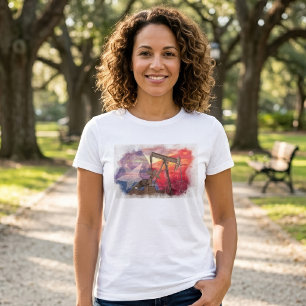 Texas Oil Pumpjack: Lone Star State Heritage Art T-Shirt