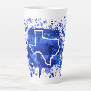 TEXAS "Paint the Mother Blue" Ed. 1 Latte Mug