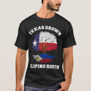 Texas Philippines Texan Filipino Texas grown Filip T-Shirt
