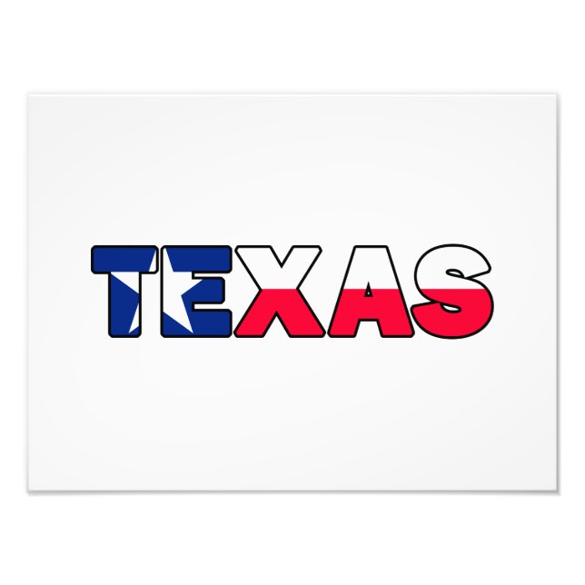 Texas Photo Print (Front)