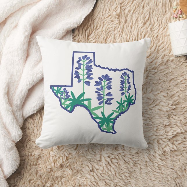 Texas Pillow, Texas State Pillow, Texan, Texas Cushion (Blanket)
